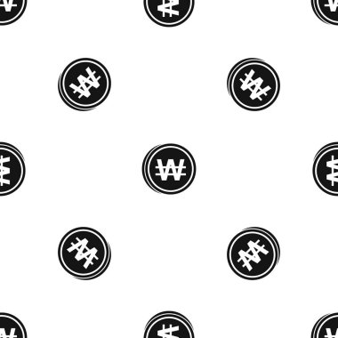 Paralar sorunsuz siyah desen olmaz