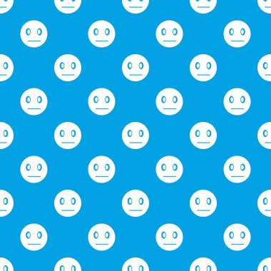 Şüpheli emotpattern kesintisiz mavi