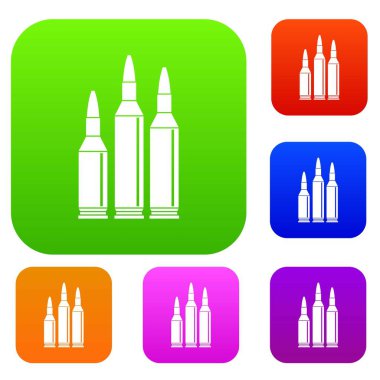 Mermi mühimmat koleksiyonu ayarla