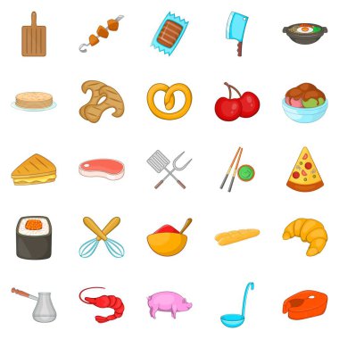 Fırında simgeler ayarla, tarzı çizgi film