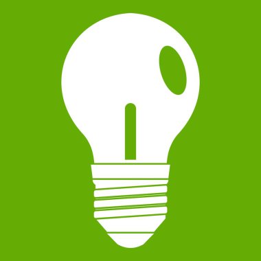 Ampul simgesi yeşil
