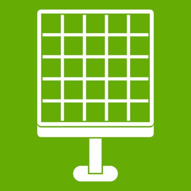 Güneş Paneli simgesi yeşil