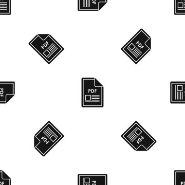 Dosya Pdf desen sorunsuz siyah