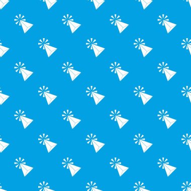 Tıklayın desen kesintisiz mavi