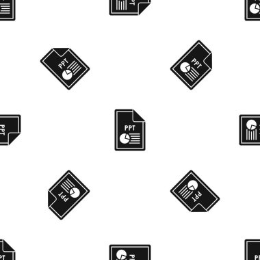 Dosya Ppt desen sorunsuz siyah