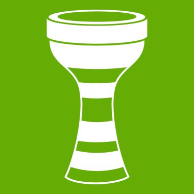 Afrika davul simgesi yeşil