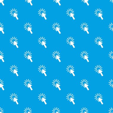 Tıklayın desen kesintisiz mavi