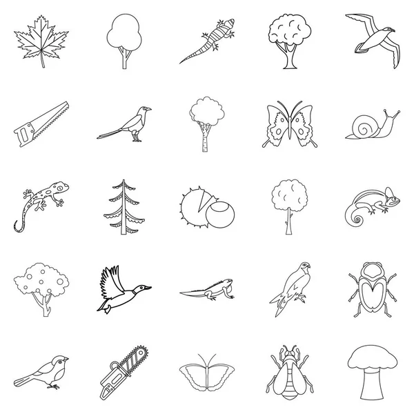 Arboraceous Icons set, anahat stili