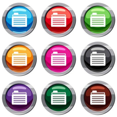 Dosya klasörü 9 koleksiyonu ayarla