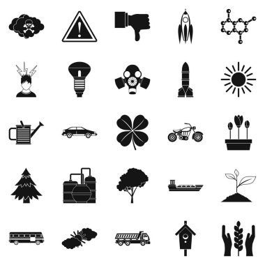 Termal Icons set, basit tarzı