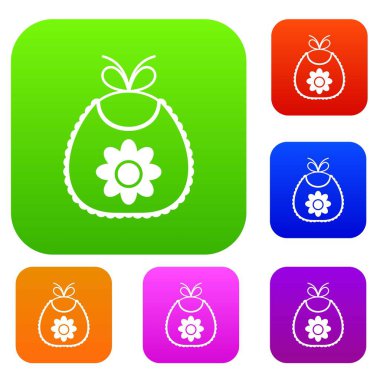 Bebek önlüğü koleksiyonu ayarla