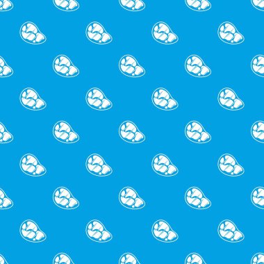 Biftek desen kesintisiz mavi