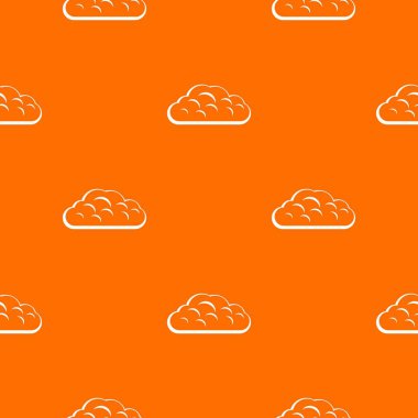 Kış bulut deseni sorunsuz