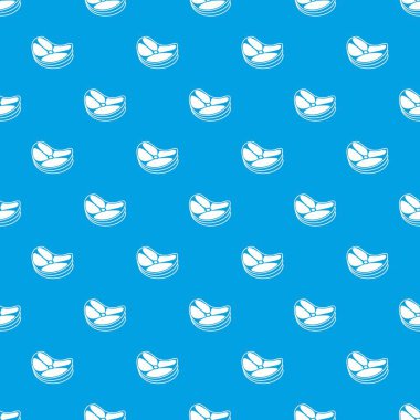 Biftek desen kesintisiz mavi