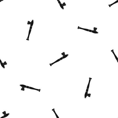 Sigara esrar desen sorunsuz siyah boru