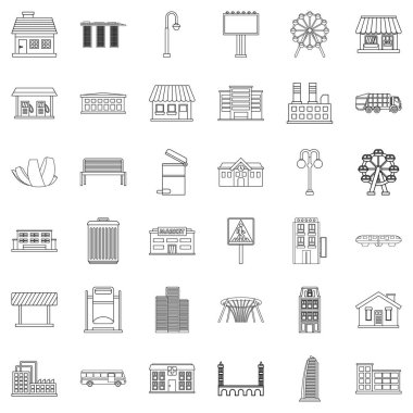 Fener Icons set, anahat stili