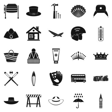 Napper Icons set, basit tarzı