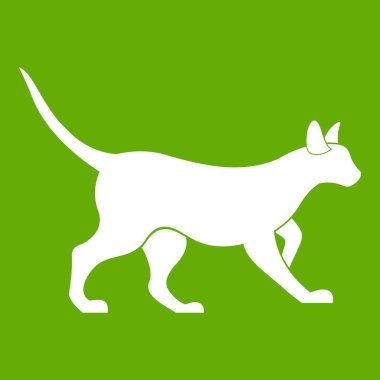 Kedi simgesi yeşil