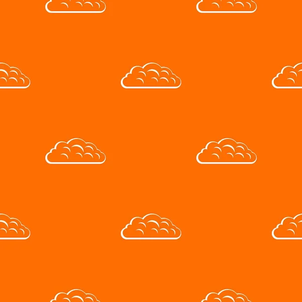 シームレスな秋の雲パターン — ストックベクタ