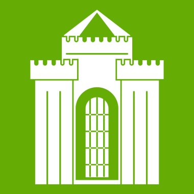 Ortaçağ Sarayı simgesi yeşil