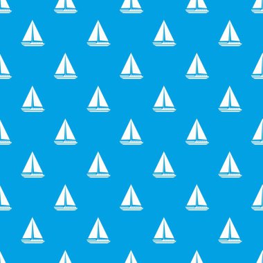 Deniz yat desen kesintisiz mavi