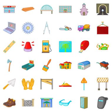 Pusula Icons set, karikatür tarzı
