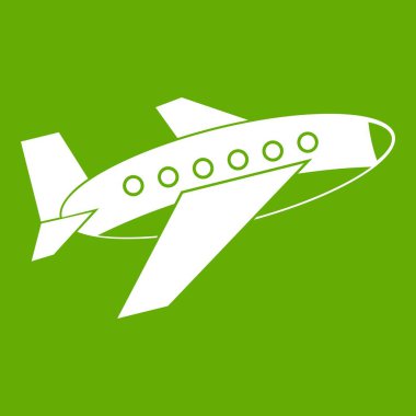 Uçak simgesi yeşil
