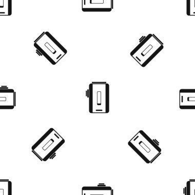 Şarj cihazı desen sorunsuz siyah