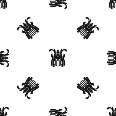 Kabile kask desen sorunsuz siyah