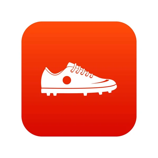 Иконка обуви для футбола — стоковый вектор
