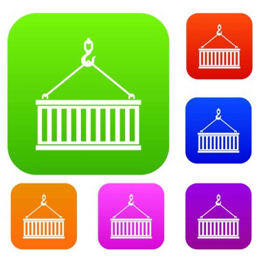 Vinç kanca konteyner küme koleksiyon asansörleri