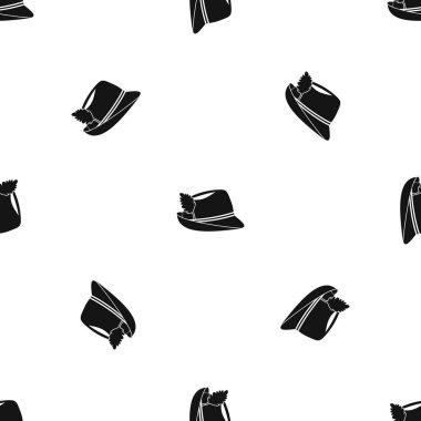 İrlandalı şapka model sorunsuz siyah