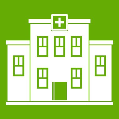 Şehir Hastane Binası simgesi yeşil