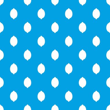 Limon desen kesintisiz mavi