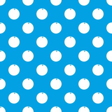 Mandalina desen kesintisiz mavi