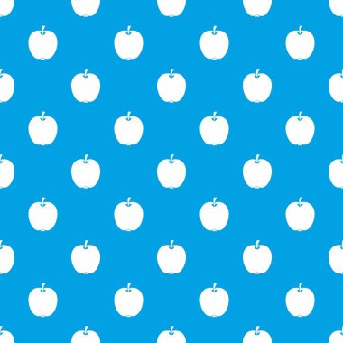 Apple desen kesintisiz mavi