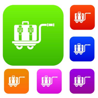 Bagaj arabası koleksiyonu ayarla