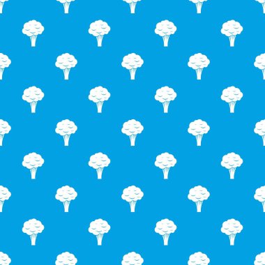 Brokoli desen kesintisiz mavi