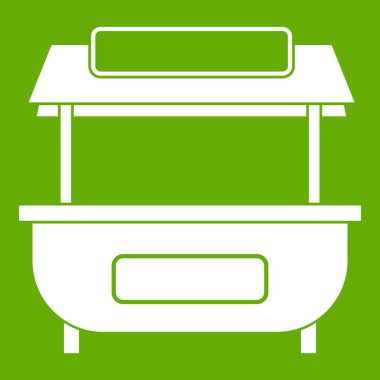 Counter gölgelik simgesi yeşil ile boş