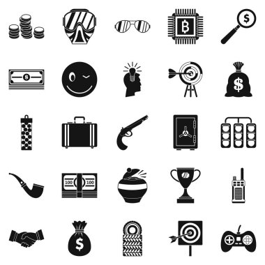 Kumar Icons set, basit tarzı