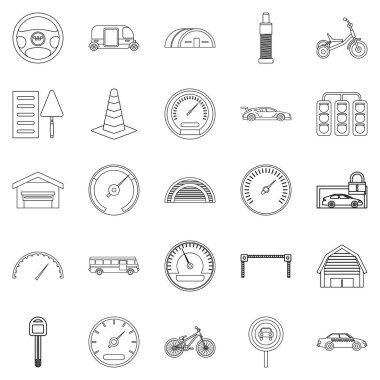 Salvatory Icons set, anahat stili