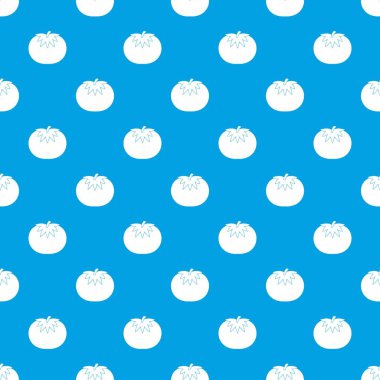 Domates desen kesintisiz mavi