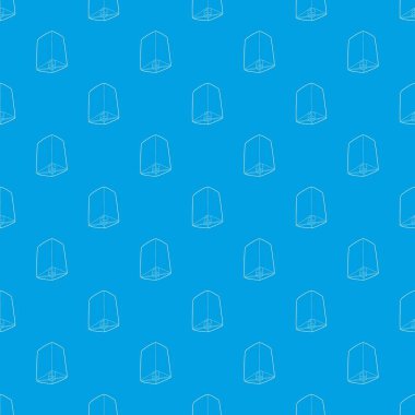 Çince fener desen vektör kesintisiz mavi