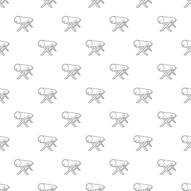 Keçi günlükleri simgesi, anahat stili kesme