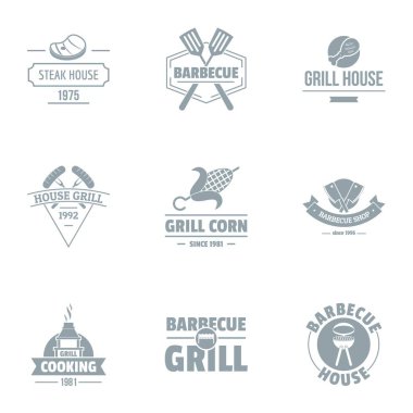 Mangal logo koymak, basit tarzı