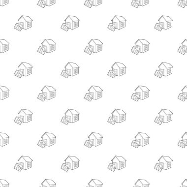 Akıllı ev simgesini, anahat stili