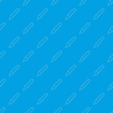 Kalem desen vektör kesintisiz mavi tekrar herhangi bir kullanım için