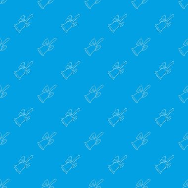 Bell desen vektör kesintisiz mavi