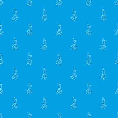 Mikroskop desen vektör kesintisiz mavi