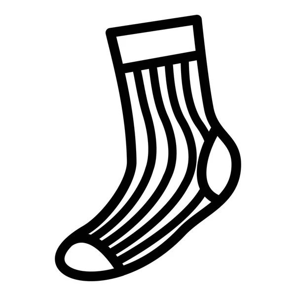 Icono de calcetín deportivo, estilo simple — Vector de stock